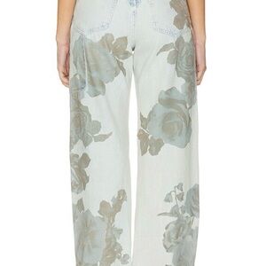 We The Free Tinsley Baggy High-Rise Printed Jeans size 28